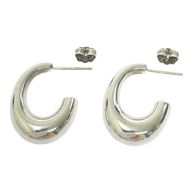 Tiffany & Co Tiffany & Co Silver Hoop Earrings 6.7g 925 Engraved 426863 Earrings