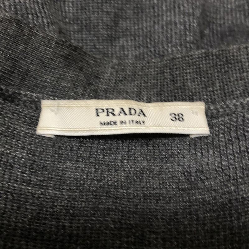 Prada Cardigan Size 38 S Women - Dark Gray Long Sleeves