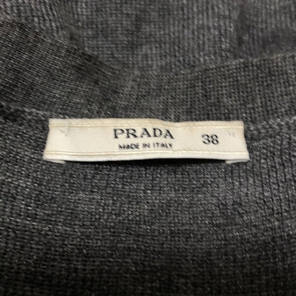 Prada Cardigan Size 38 S Women - Dark Gray Long Sleeves