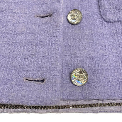 Chanel Jacket Size 36 S Women - P71766 Purple Wool