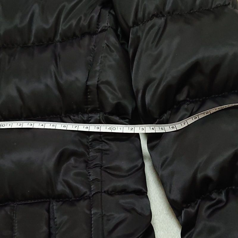 Prada Down Jacket With Wool Fur Hood 46 L Size