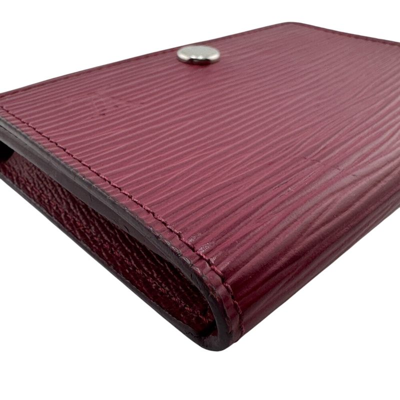 Louis Vuitton M56167 Envelop Carte De Visite Epi Card Case Wallet Brand Red