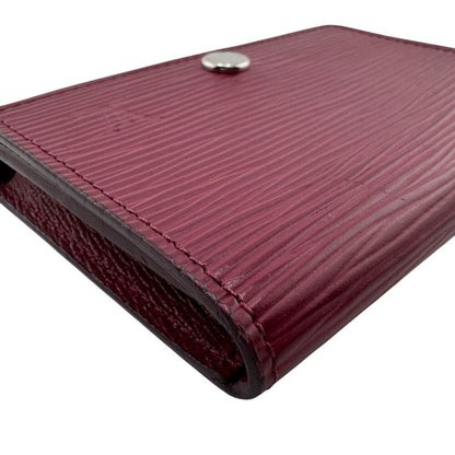 Louis Vuitton M56167 Envelop Carte De Visite Epi Card Case Wallet Brand Red