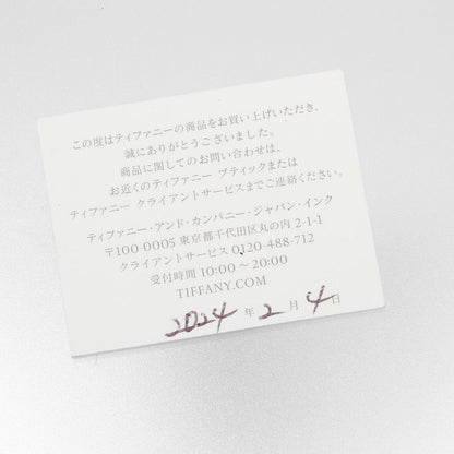 Tiffany & Co Forever Wedding Classic Band Pt950platinum X 3P Diamonds #6.5