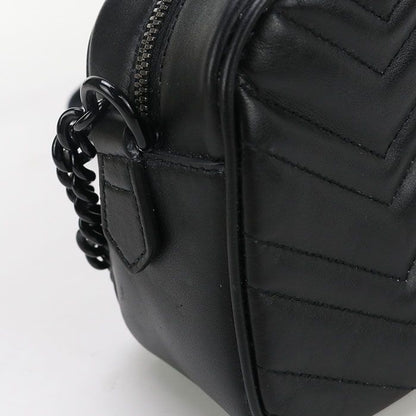 Gucci Small Camera Bag GG Marmont 447632 Crossbody Shoulder Bag Leather Women