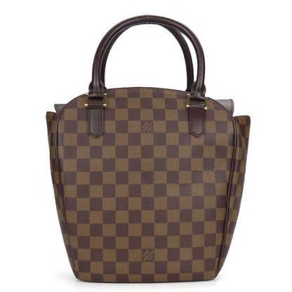 Louis Vuitton Handbags Sariasau N51284 Damier Ebène Brown Gold Hardware LV