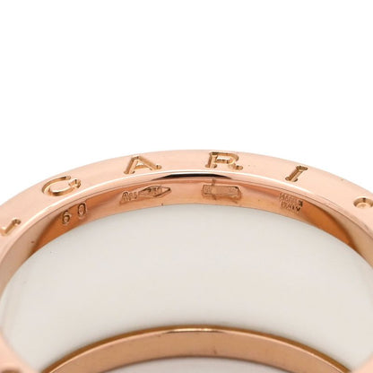 Bvlgari Bvlgari Ring B-Zero1 4 Band Ring 18k Pink Gold Ceramic Pink Gold X