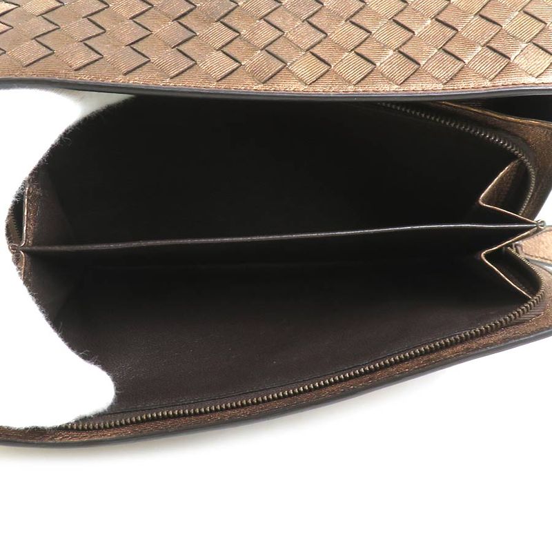 Bottega Veneta Long Wallet In Intrecciato