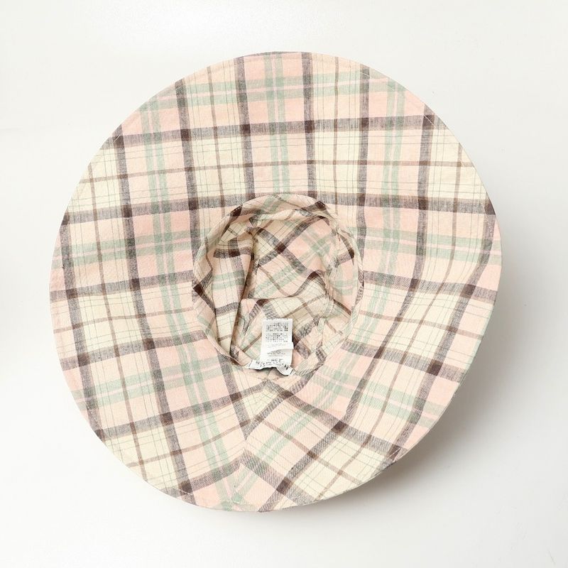 2022ssHermes Hat Size 58 Hat Serie Button Check Made In France