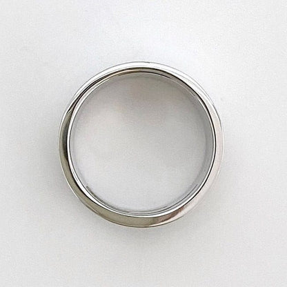 Gucci G Cut Ring Silver 032661 09840 8106 Ring