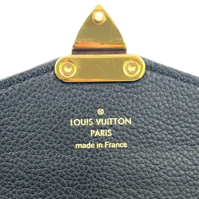 Louis Vuitton Portefeuille Pallas Leather And Canvas Brown Wallet Gold M64092