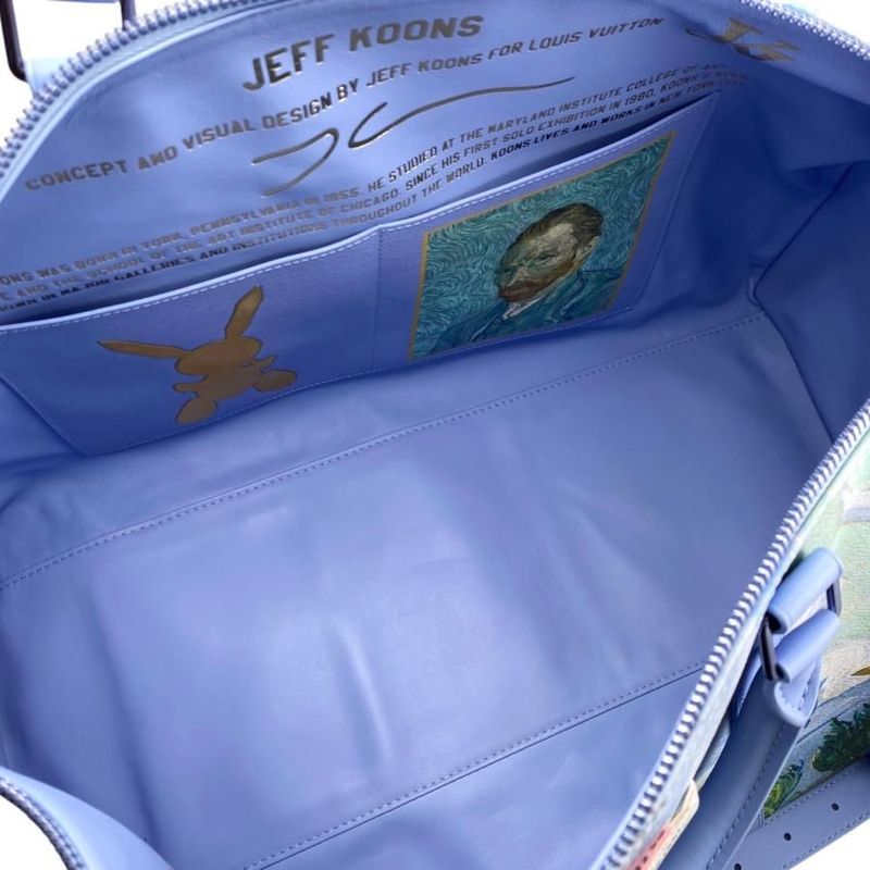 Louis Vuitton Boston Bag Masters Collection van Gogh Keepall Bandoliere 50