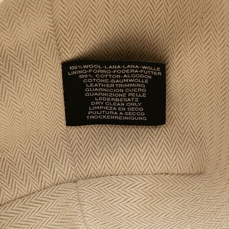 Hermes Brid A Black Au Carré PM Segur Silver Hardware Cotton Women Hermes