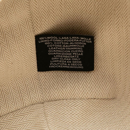 Hermes Brid A Black Au Carré PM Segur Silver Hardware Cotton Women Hermes