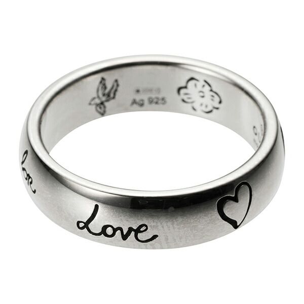 Gucci Ring Blinds For Love Argento