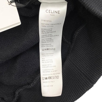 Celine Sweatshirt Studded Embroidered Loose Fit Hoodie 2y961670q Size M Logo