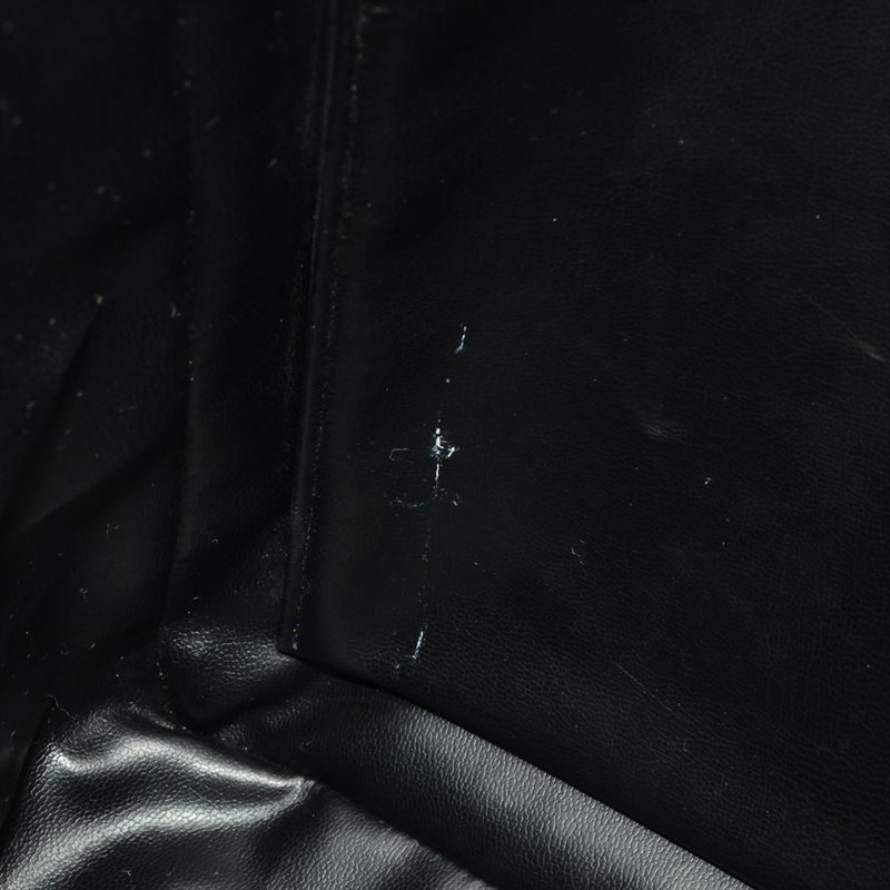 Chanel Shoulder Bag Black Gold Hardware Coco Mark Vintage Women