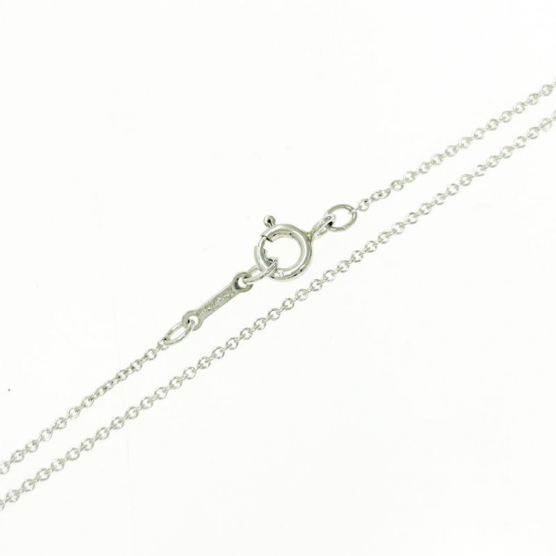 Tiffany & Co Silver Scribble Necklace 2.9g 925 Engraved 491861 Necklace