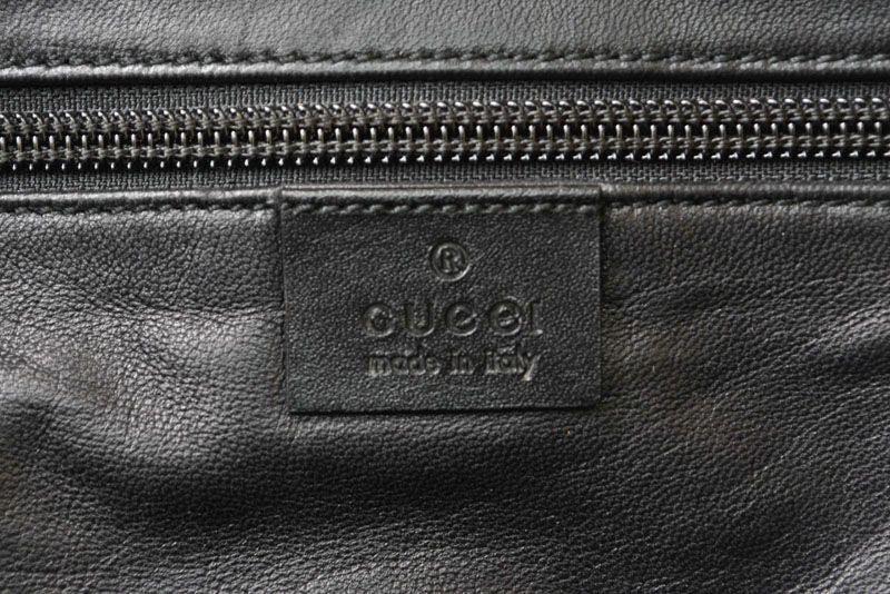 Gucci Shoulder Bag Vintage Gucci 2WAY One Shoulder Body Bag Black 92473