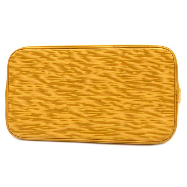 Louis Vuitton 2way Bag Alma Epi Leather Tassili Yellow Gold Hardware Yellow