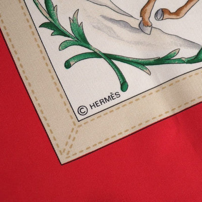 Hermes Costumes Civils Actuels Modern Civilian Attire Carré 90 Scarf Silk Twill