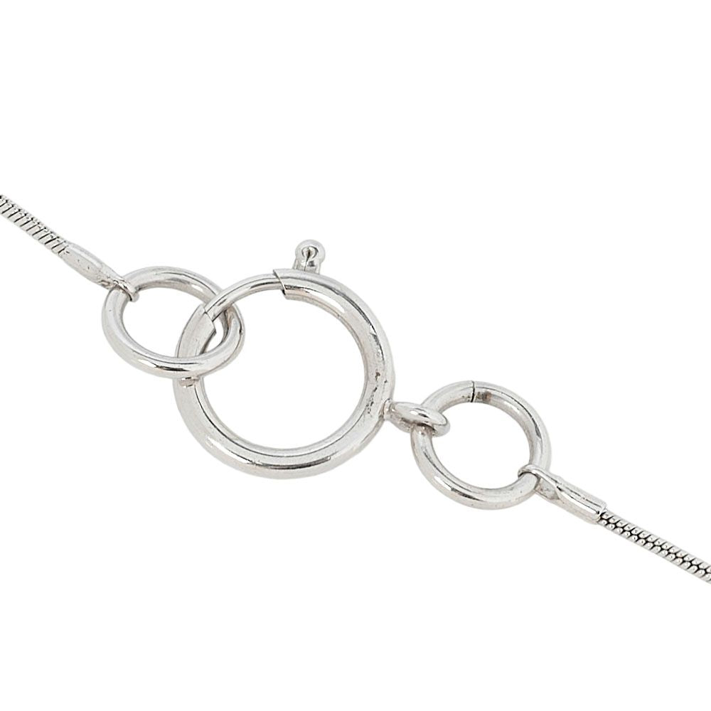 Chanel Mademoiselle 03P Pendant Metal Silver X Black Necklace GP (gold Plated)