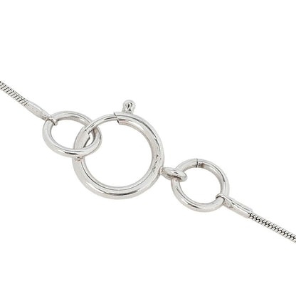 Chanel Mademoiselle 03P Pendant Metal Silver X Black Necklace GP (gold Plated)