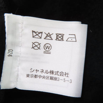 CHANEL P57408k07541 Cotton Gabrielle Coco Mark Flocked Logo Sweatshirt