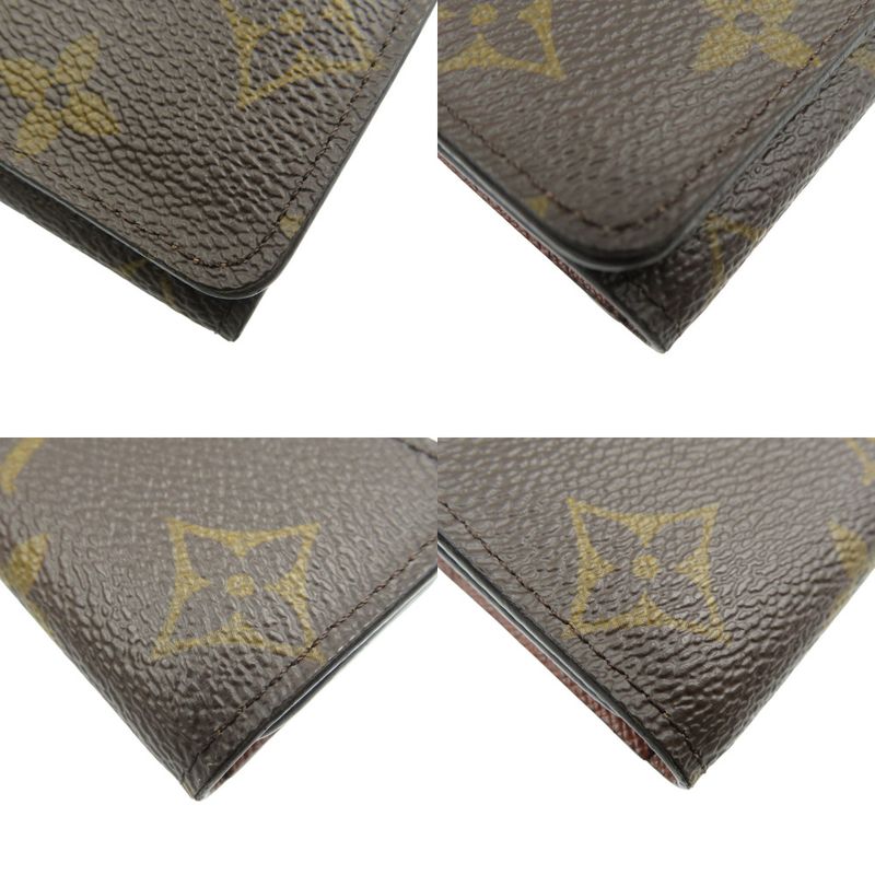 Louis Vuitton Multicles 4 Monogram M69517 4 IC Chip Brown Key Case LV 0517