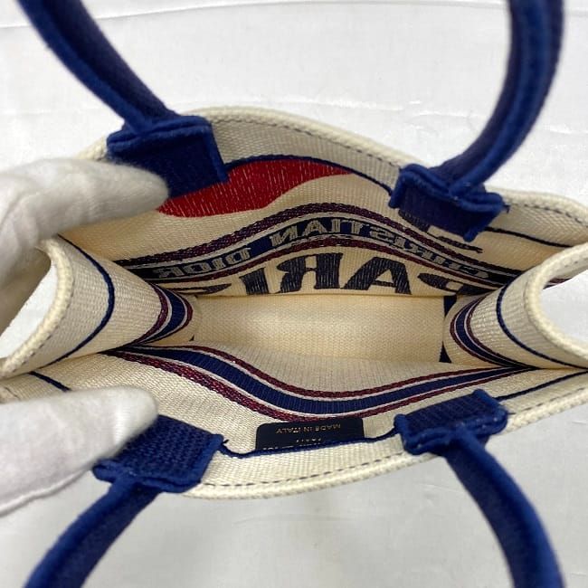 Christian Dior Handbag Book Tote Vertical