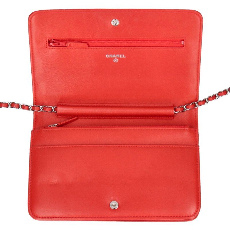 Chanel Chain Wallet Coco Mark Quilted Shoulder Bag Men's