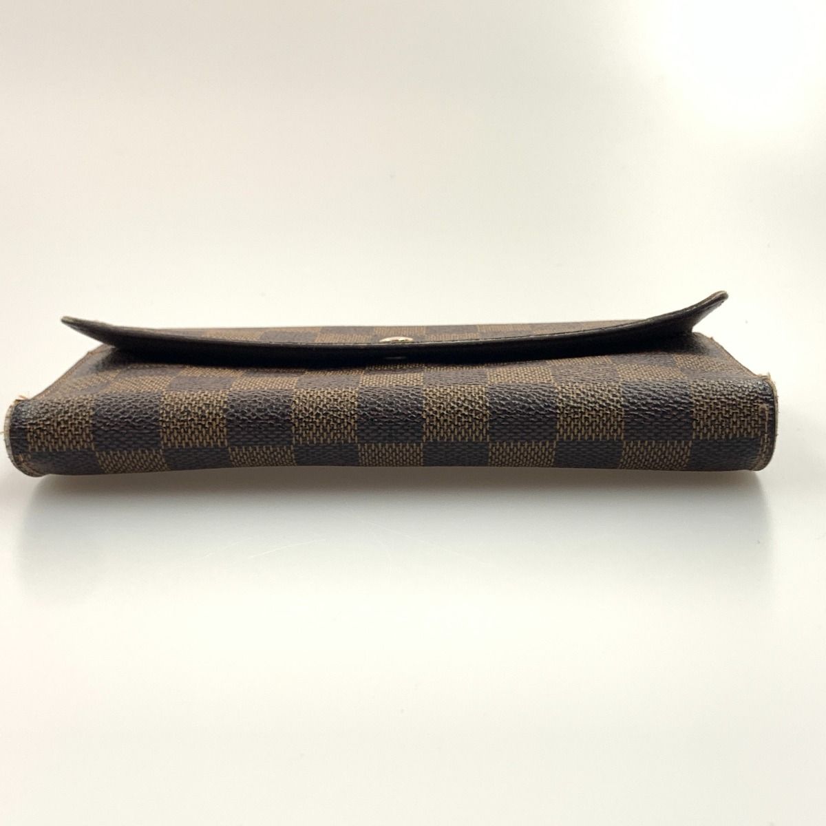 Louis Vuitton Damier Portefeuille International Trifold Long Wallet N61217