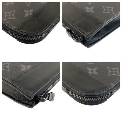 Louis Vuitton Monogram Eclipse Pochette Jules Black Grey Pvc/leather M82074