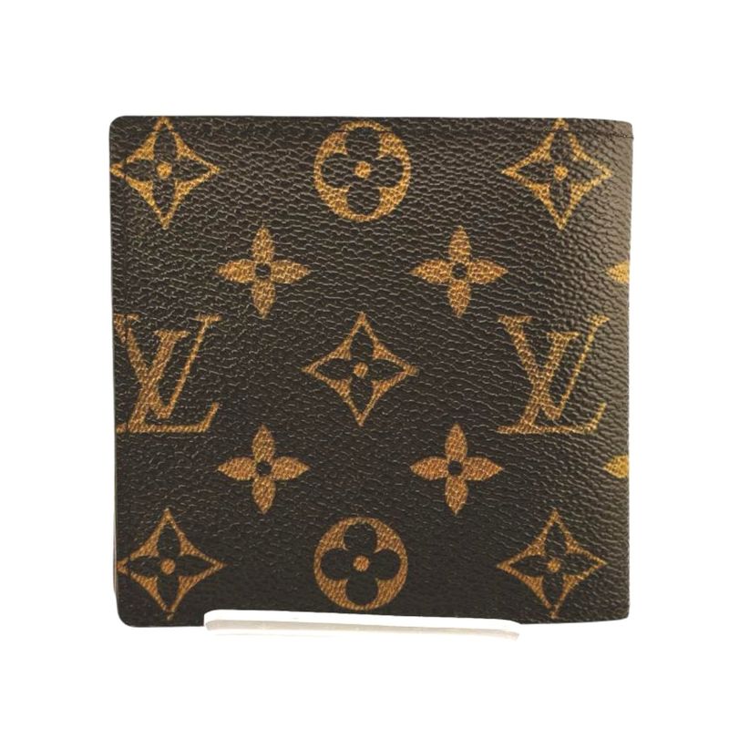 Louis Vuitton M61675 Monogram Wallet Marco With Coin Purse Bifold Wallet Louis