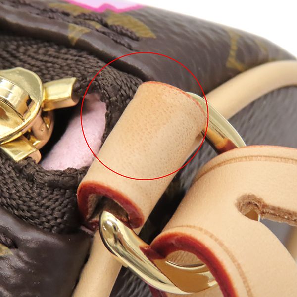 Louis Vuitton Handbag Lv×tm Papillon MM Monogram Canvas Sakura Brown Gold