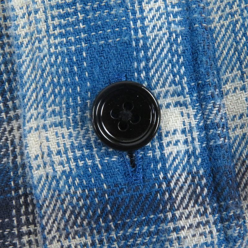 Celine 21SS 2c486354m Loose Shirt In Checked Cotton 100% Cotton Checked Long