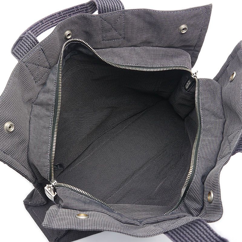 Hermes Yale Line Tote MM Canvas Handbag A4