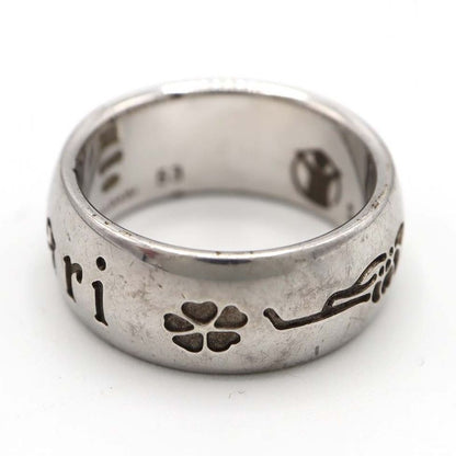 Bvlgari Bulgari Ring Save The Children #53 12.5 Size 7.8g 925 Silver Accessories