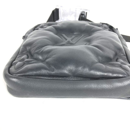 Louis Vuitton Shoulder Bag Asymmetrical Sling Bag M68773 Leather Black