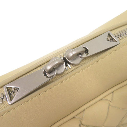 Bottega Veneta Intrecciato Leather Beige Shoulder Bag 1343 Bottega Veneta
