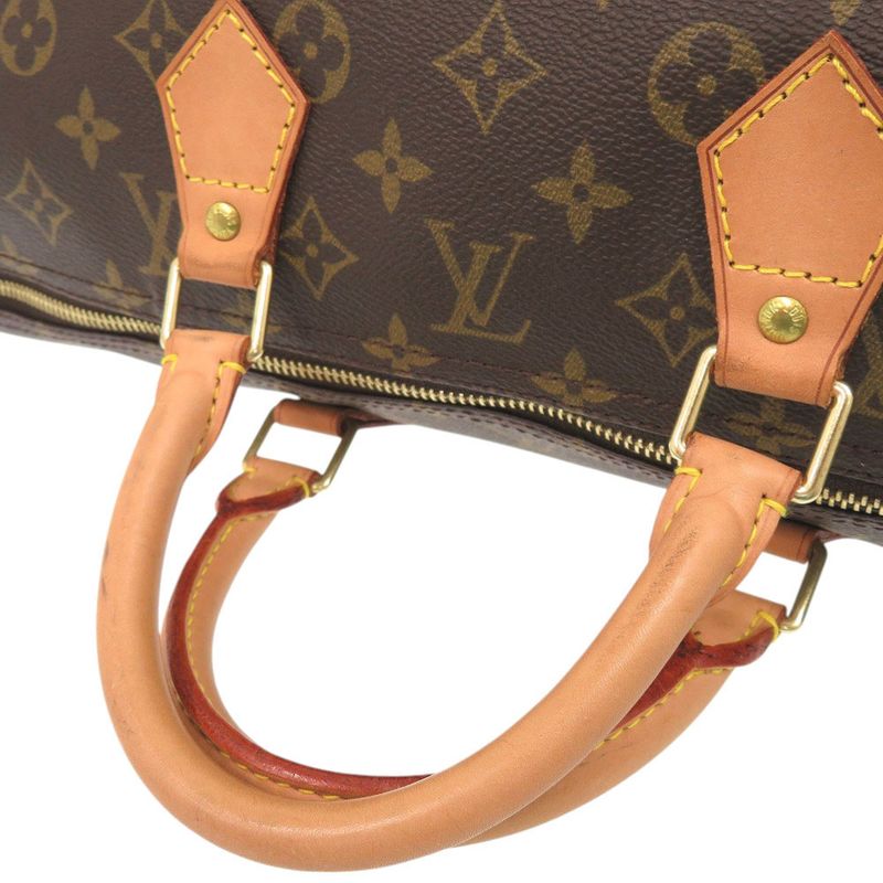 Louis Vuitton Speedy 40 Monogram M41522 Brown Handbag LV 0070 Louis Vuitton