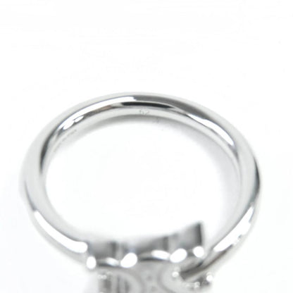 Celine 460ppp6bra Triomphe Asymmetric Ring Silver 52 Size Approx 12 With Box
