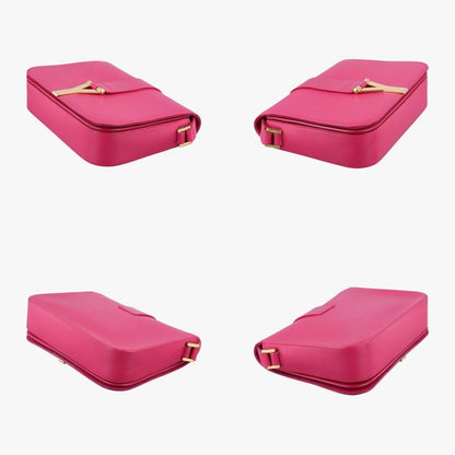 Yves Saint Laurenty Line Rose Red Leather 311214 311214527411