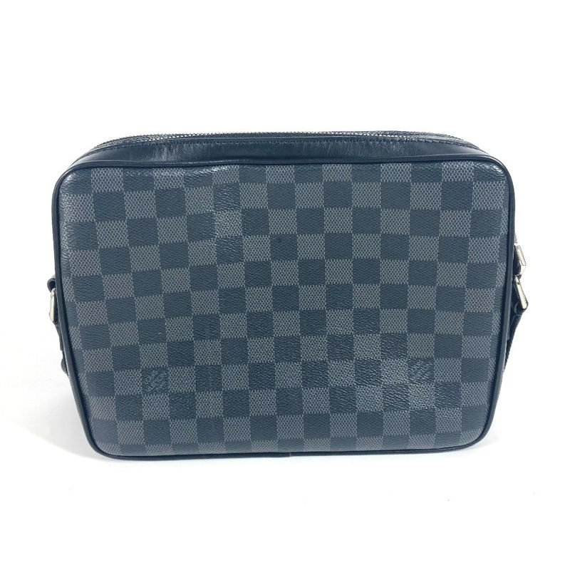 Louis Vuitton Trocadero Shoulder Bag N40087 Damier Graphite Canvas Black
