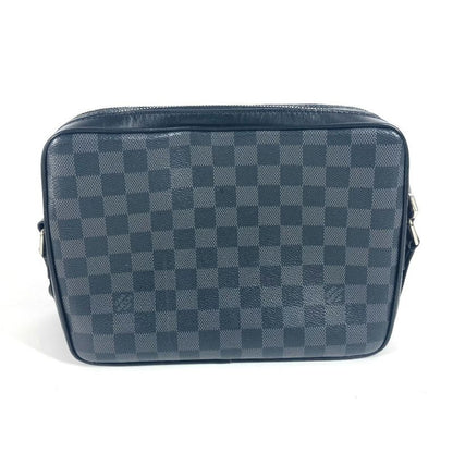 Louis Vuitton Trocadero Shoulder Bag N40087 Damier Graphite Canvas Black