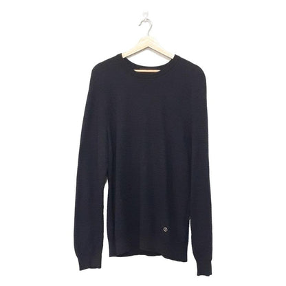 Louis Vuitton Long Sleeve Sweater Size F Men's - Dark Navy Crew Neck / Summer