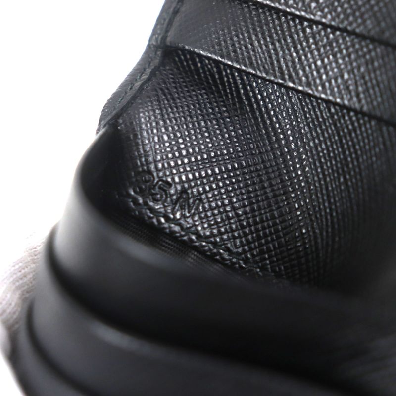 Prada 2mo004 Saffianoleather Bicolor Compact Wallet With Logo Hardware Wallet