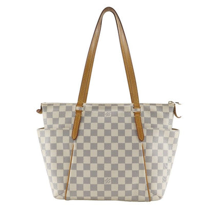 Louis Vuitton Totally PM N41280 Damier Azure Canvas White Tj4154 Ladies Tote Bag