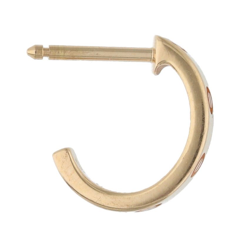 Cartier Love Pink Gold Earrings Men's