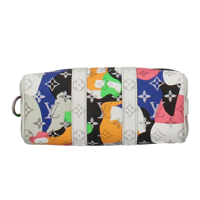 Louis Vuitton Keepall Bandoliere 25 M46701 Monogram Portrait Ladies Boston Bag